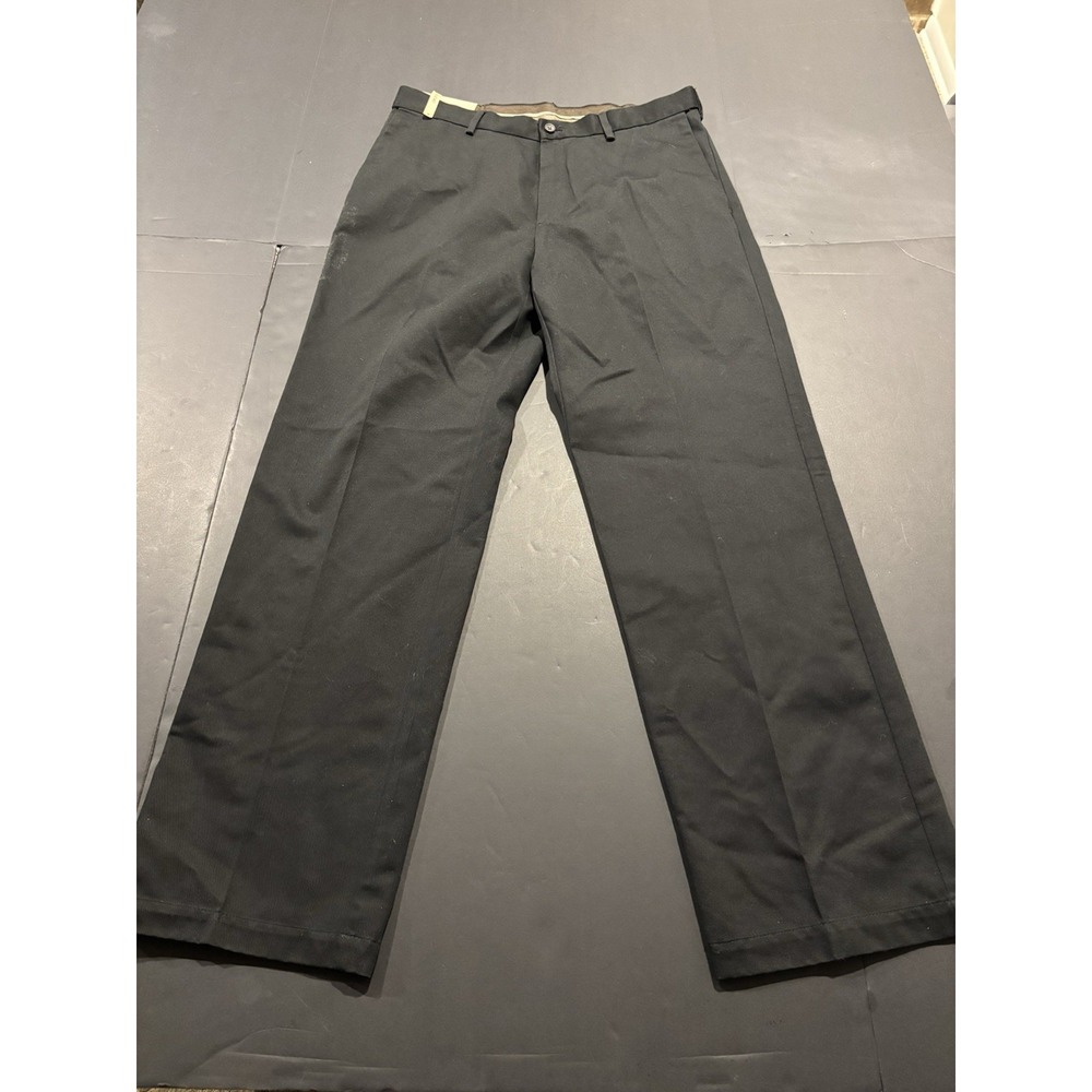 Haggar Men's Dress Pants Black - 34Wx32L - NWT